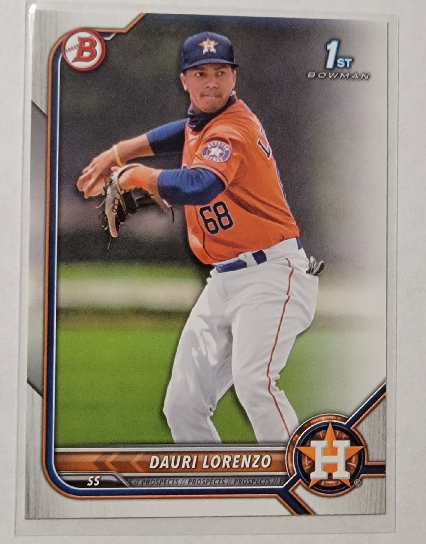 2022 Bowman Dauri Lorenzo Mega Box 1st on Bowman Baseball Card AVM1 simple Xclusive Collectibles