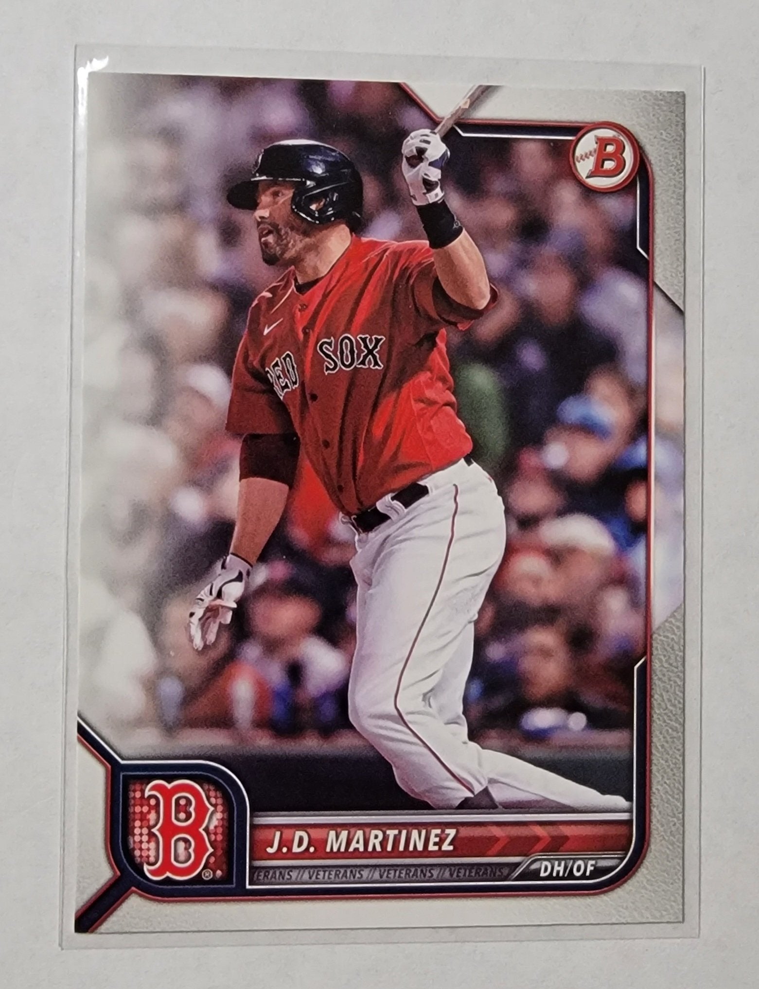 2022 Bowman J.D. Martinez Mega Box Baseball Card AVM1 simple Xclusive Collectibles