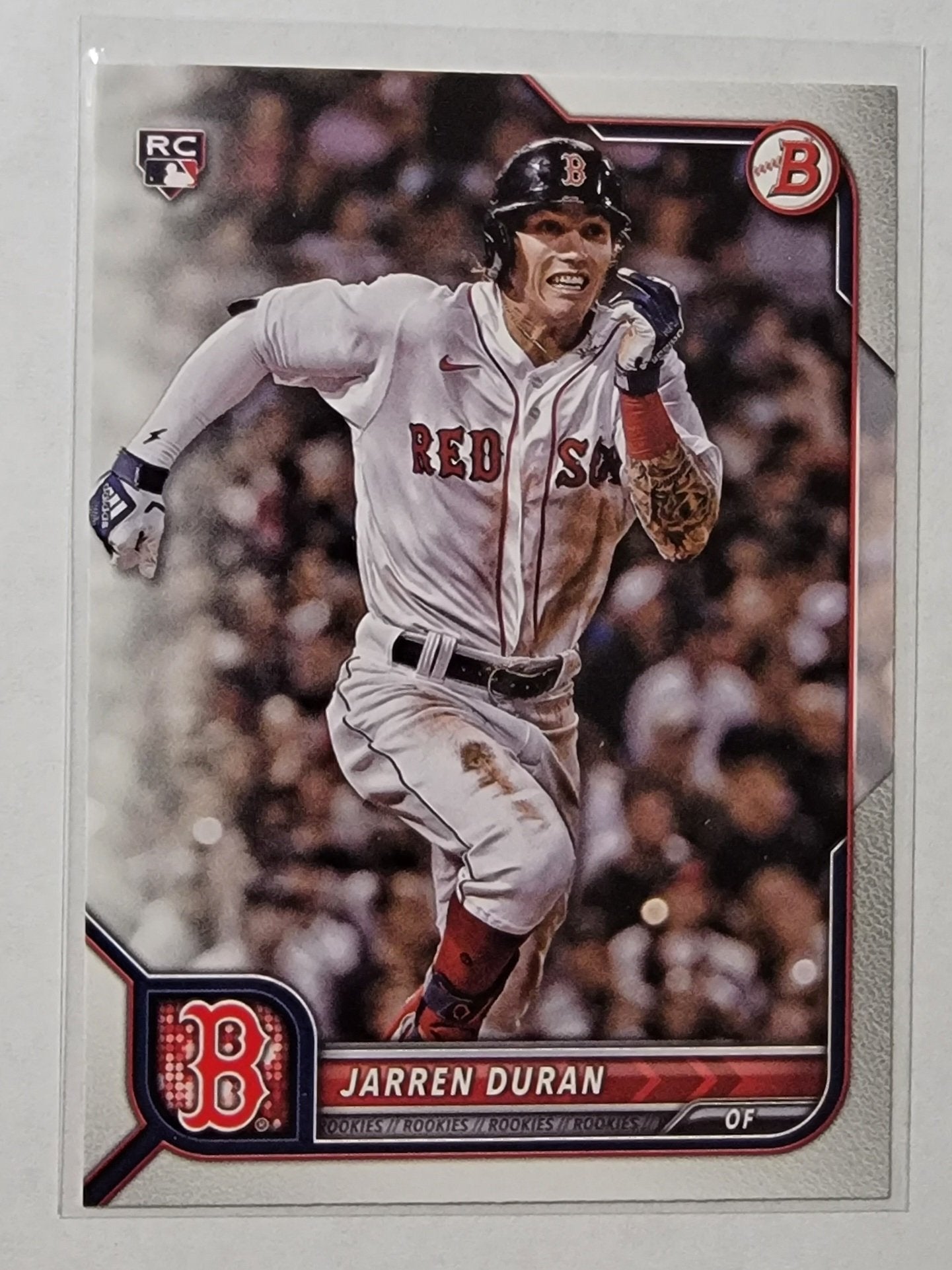 2022 Bowman Jarren Duran Mega Box Paper Rookie Baseball Card AVM1 simple Xclusive Collectibles