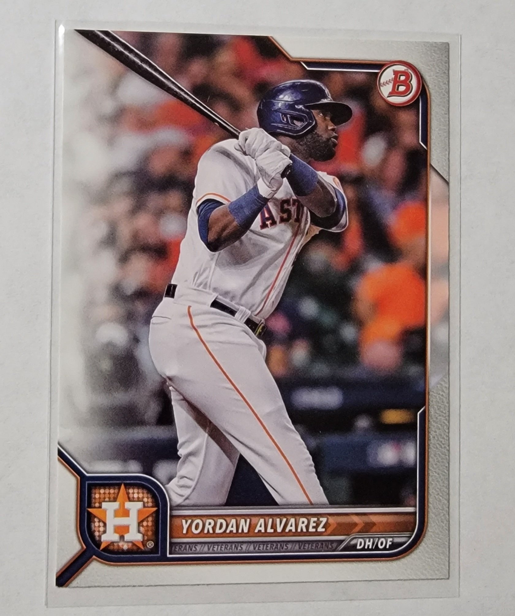 2022 Bowman Yordan Alvarez Mega Box Baseball Card AVM1 simple Xclusive Collectibles