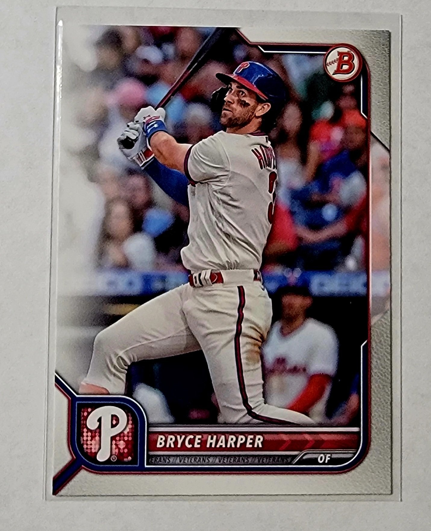 2022 Bowman Bryce Harper Mega Box Baseball Card AVM1