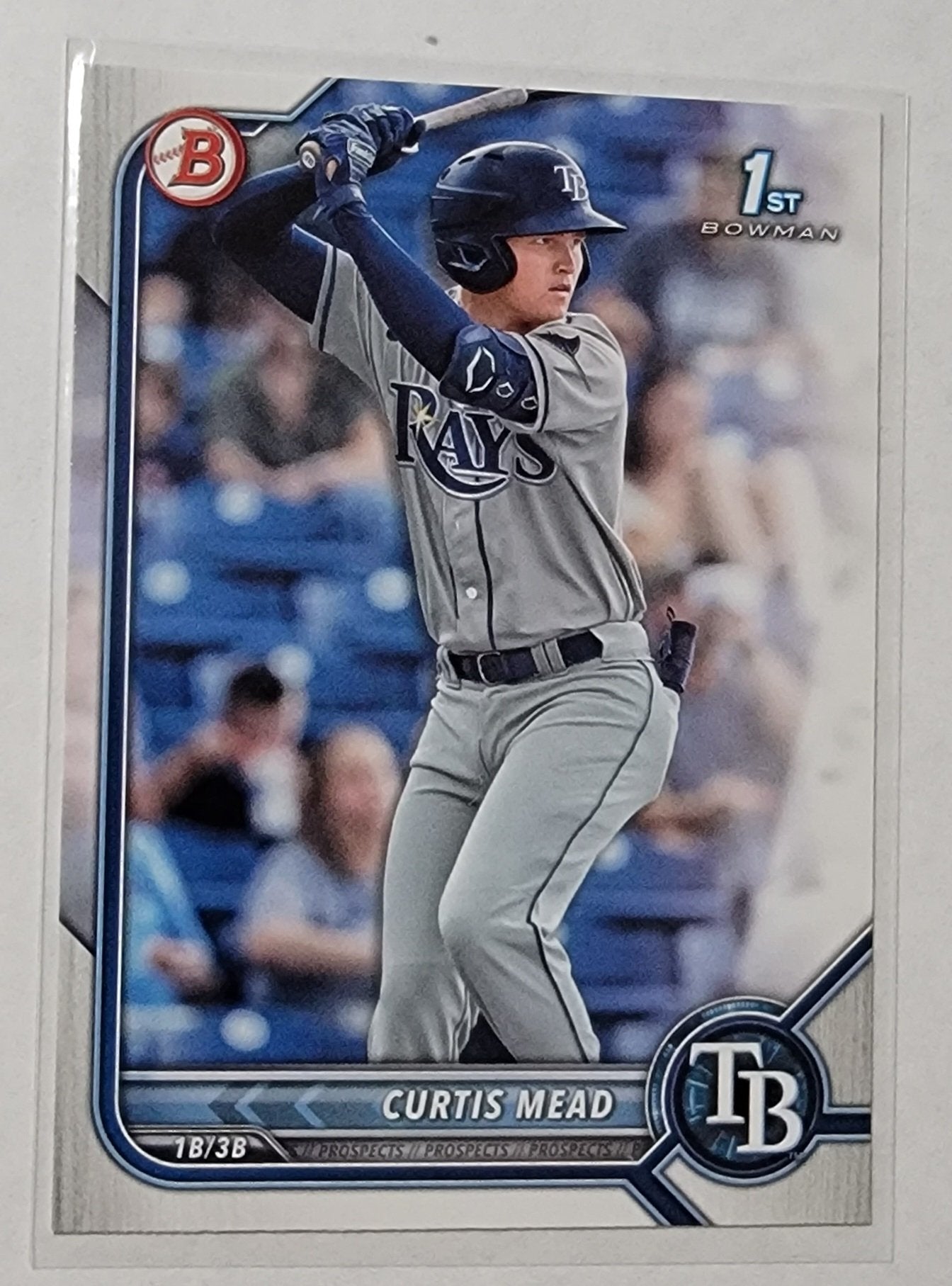 2022 Bowman Curtis Mead Mega Box 1st on Bowman Paper Baseball Card AVM1 simple Xclusive Collectibles