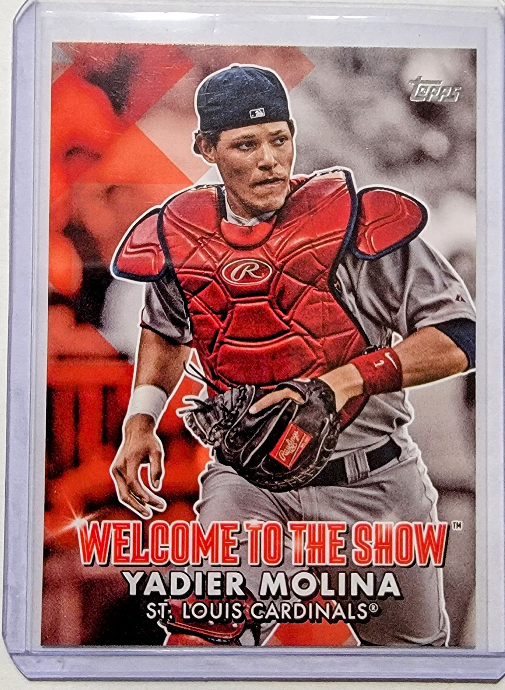 2022 Topps Series 2 Yadier Molina Welcome to the Show Insert Baseball