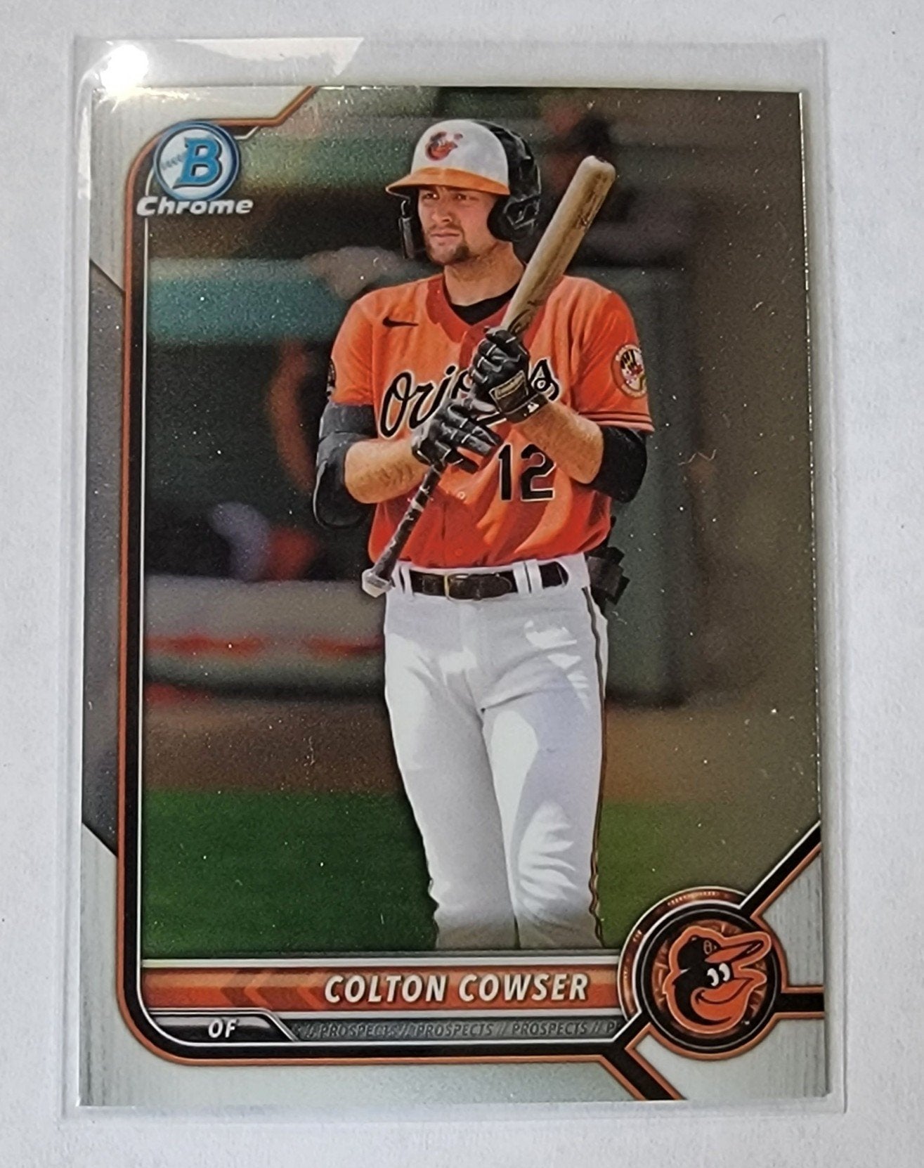 2022 Bowman Chrome Colton Cowser Mega Box Baseball Card AVM1_1a simple Xclusive Collectibles