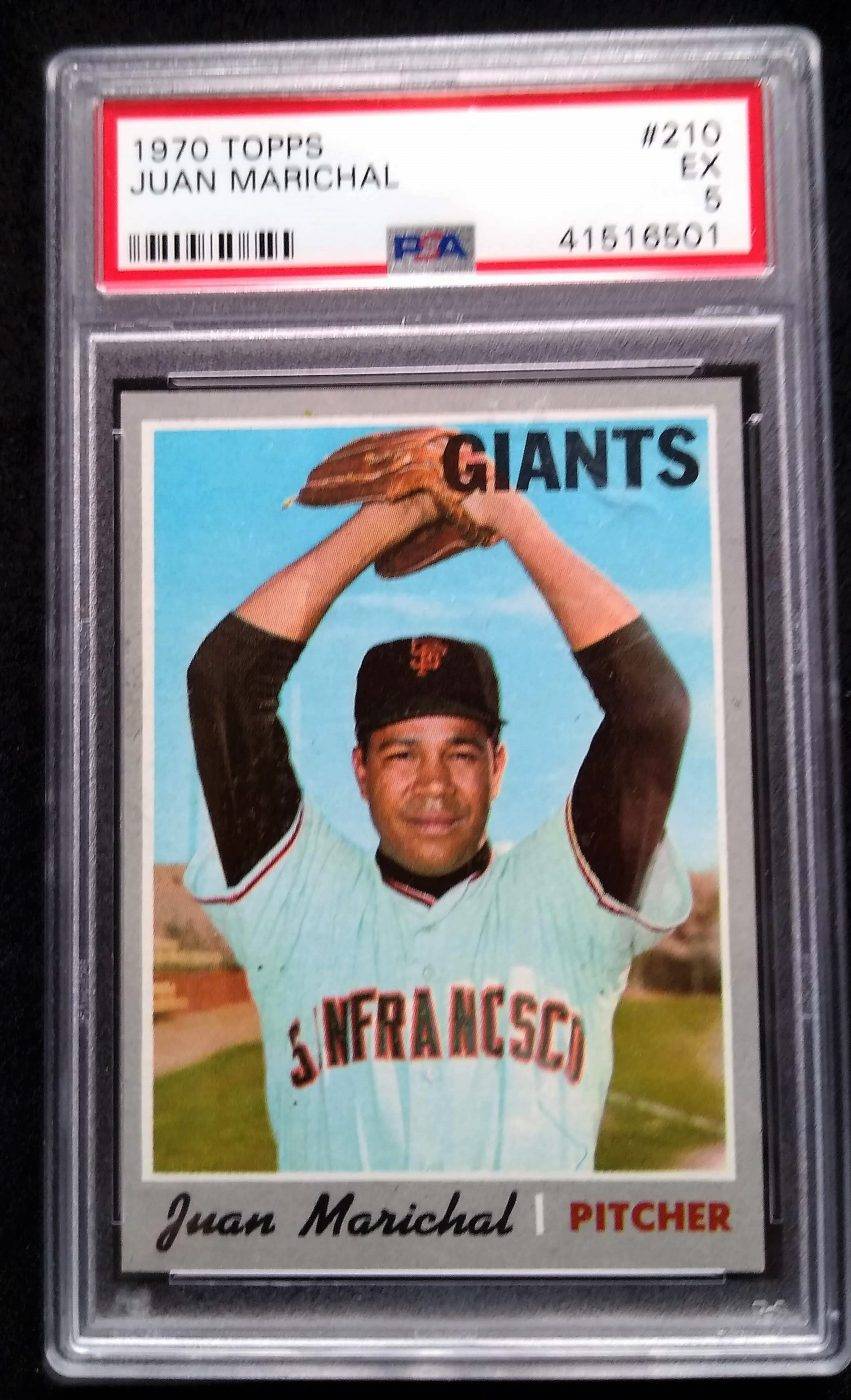 1970 Topps Juan Marichal PSA Graded 5 Baseball Card simple Xclusive Collectibles   