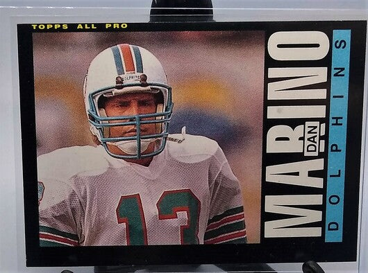 1985 Topps Dan Marino Football Card simple Xclusive Collectibles