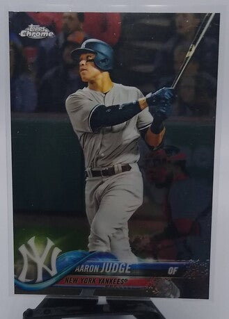 2018 Topps Chrome Aaron Judge Baseball Card simple Xclusive Collectibles
