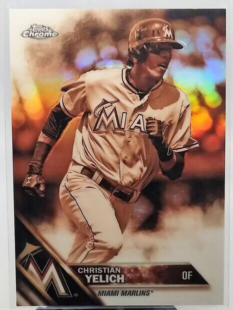 2018 Topps Series 1 Baseball Christian Yelich Miami Marlins 