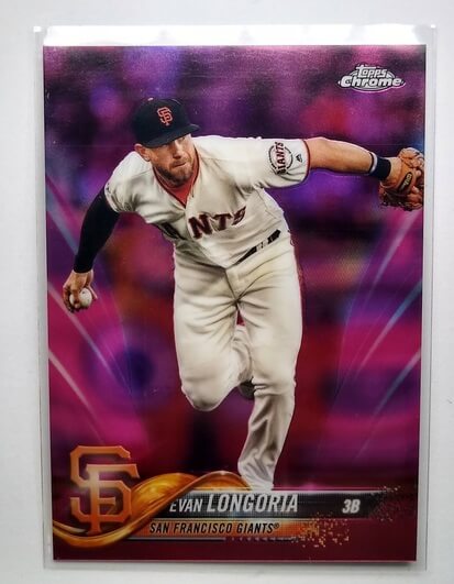 2018 Topps Chrome Nolan Arenado Pink Refractor Baseball Card_1a simple Xclusive Collectibles