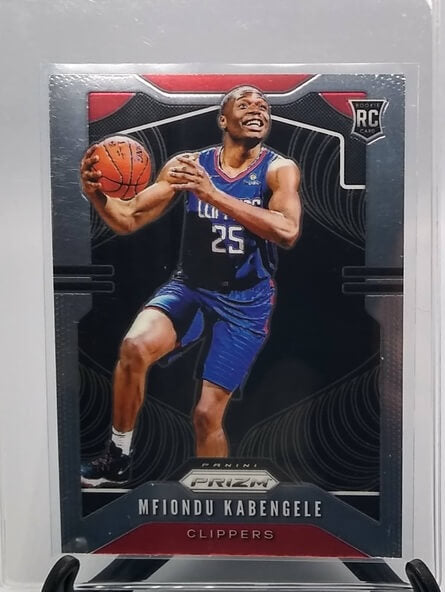 2019-20 Panini Prizm Mfiondu Kabengele Rookie Basketball Card simple Xclusive Collectibles