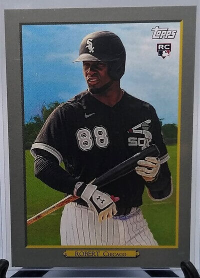 2020 Topps Update Luis Robert Turkey Red Paper Baseball Card simple Xclusive Collectibles