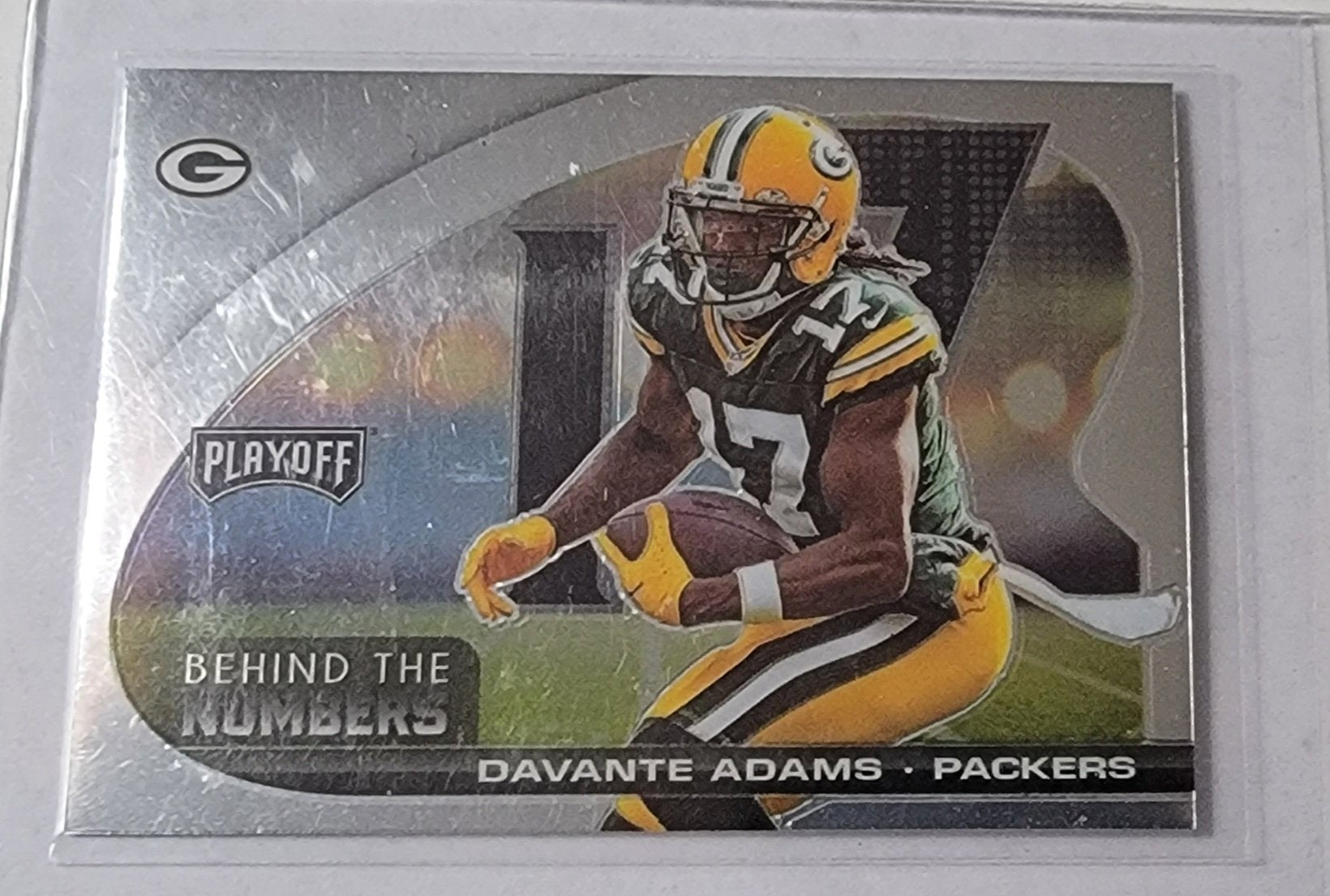 2021 Panini Playoff Davante Adams By the Numbers Insert Football Card AVM1 simple Xclusive Collectibles