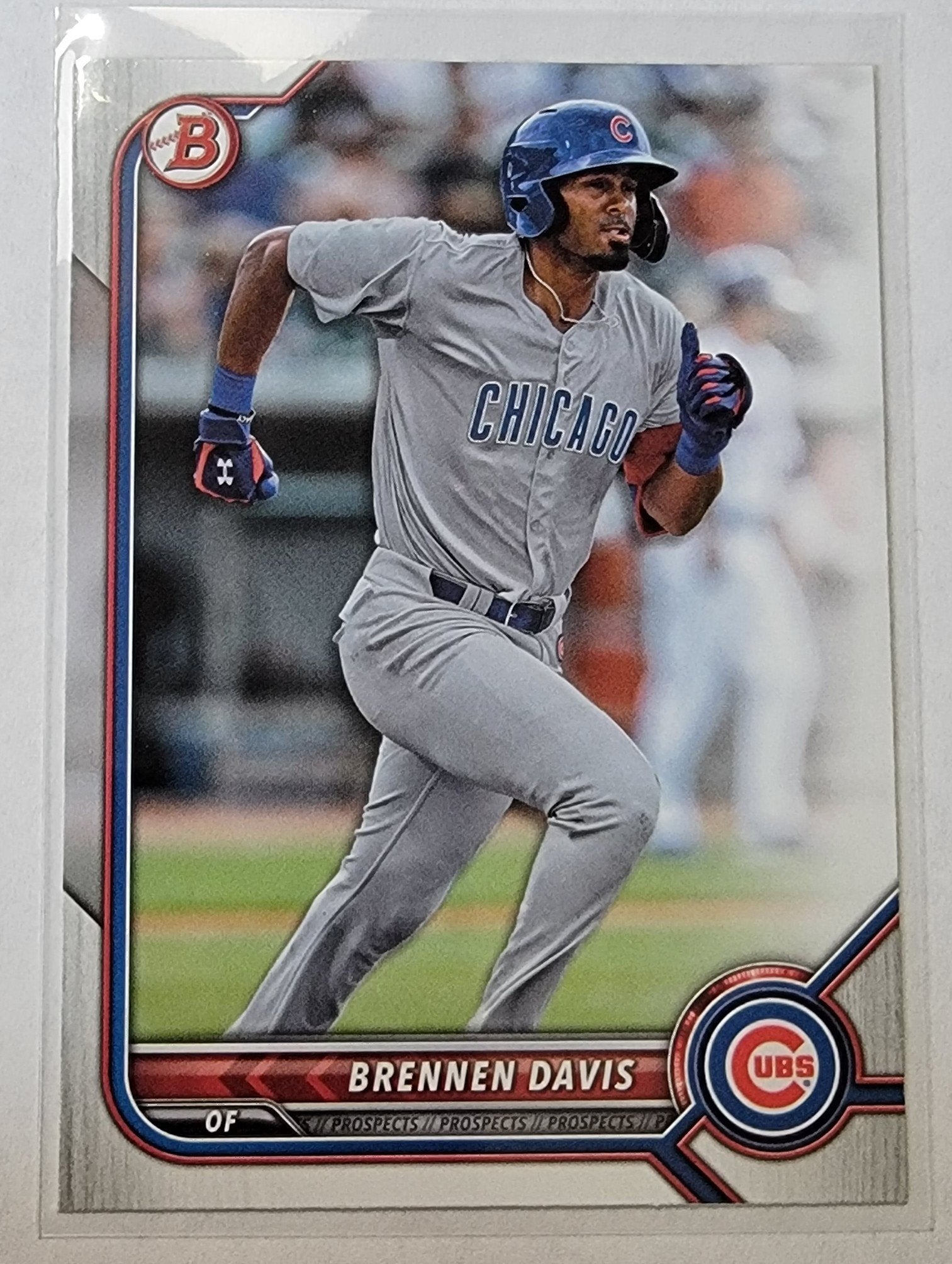 2022 Bowman Brennen Davis Mega Box Paper Baseball Card AVM1 simple Xclusive Collectibles