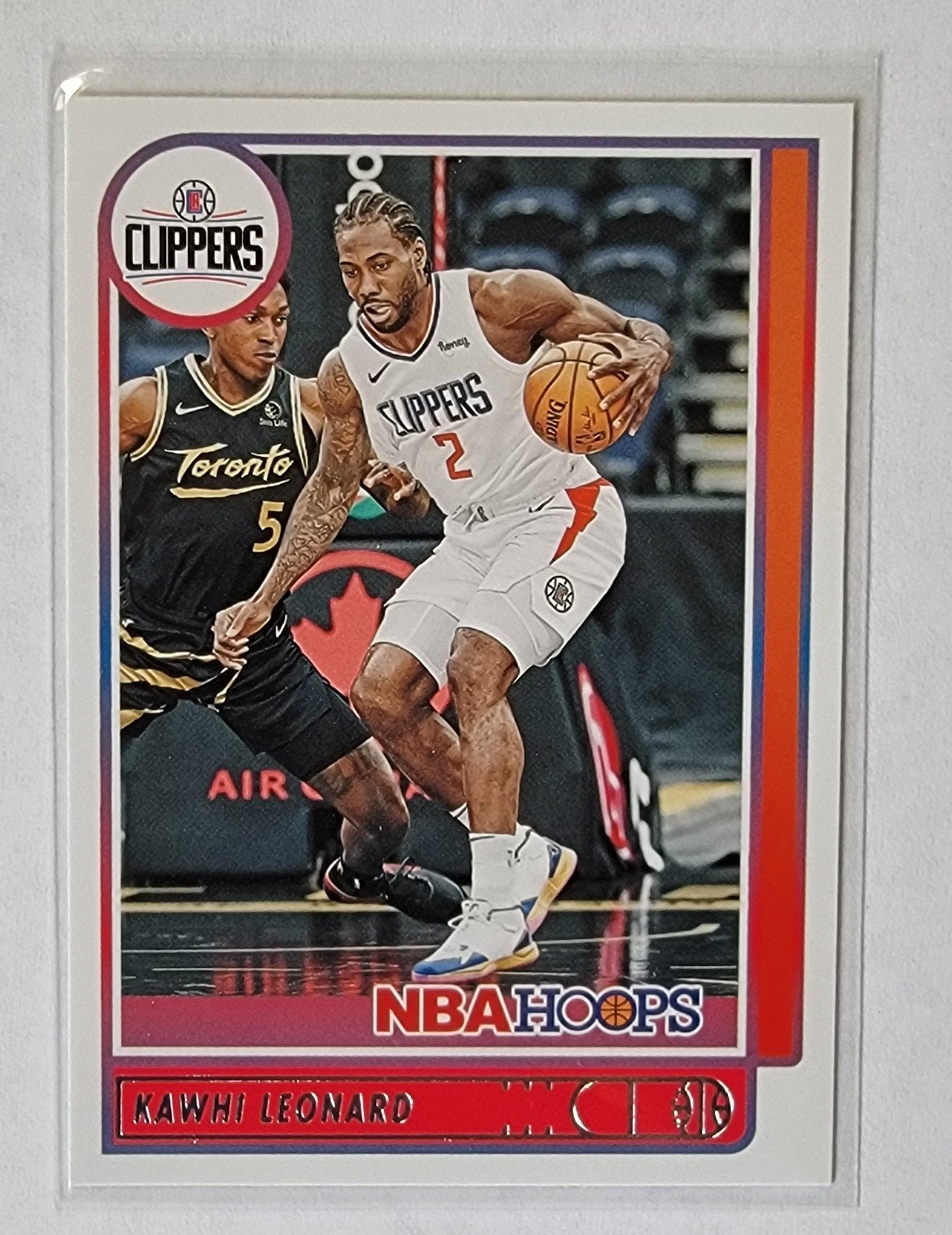 2021-22 Panini NBA Hoops Kawhli Leonard Basketball Card AVM1 simple Xclusive Collectibles