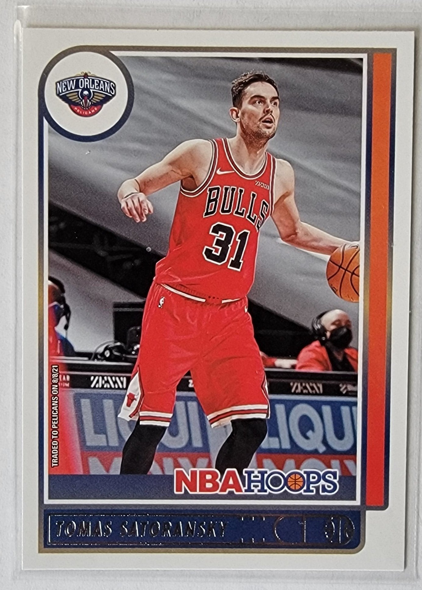 2021-22 Panini NBA Hoops Tomas Satoransky Basketball Card AVM1 simple Xclusive Collectibles