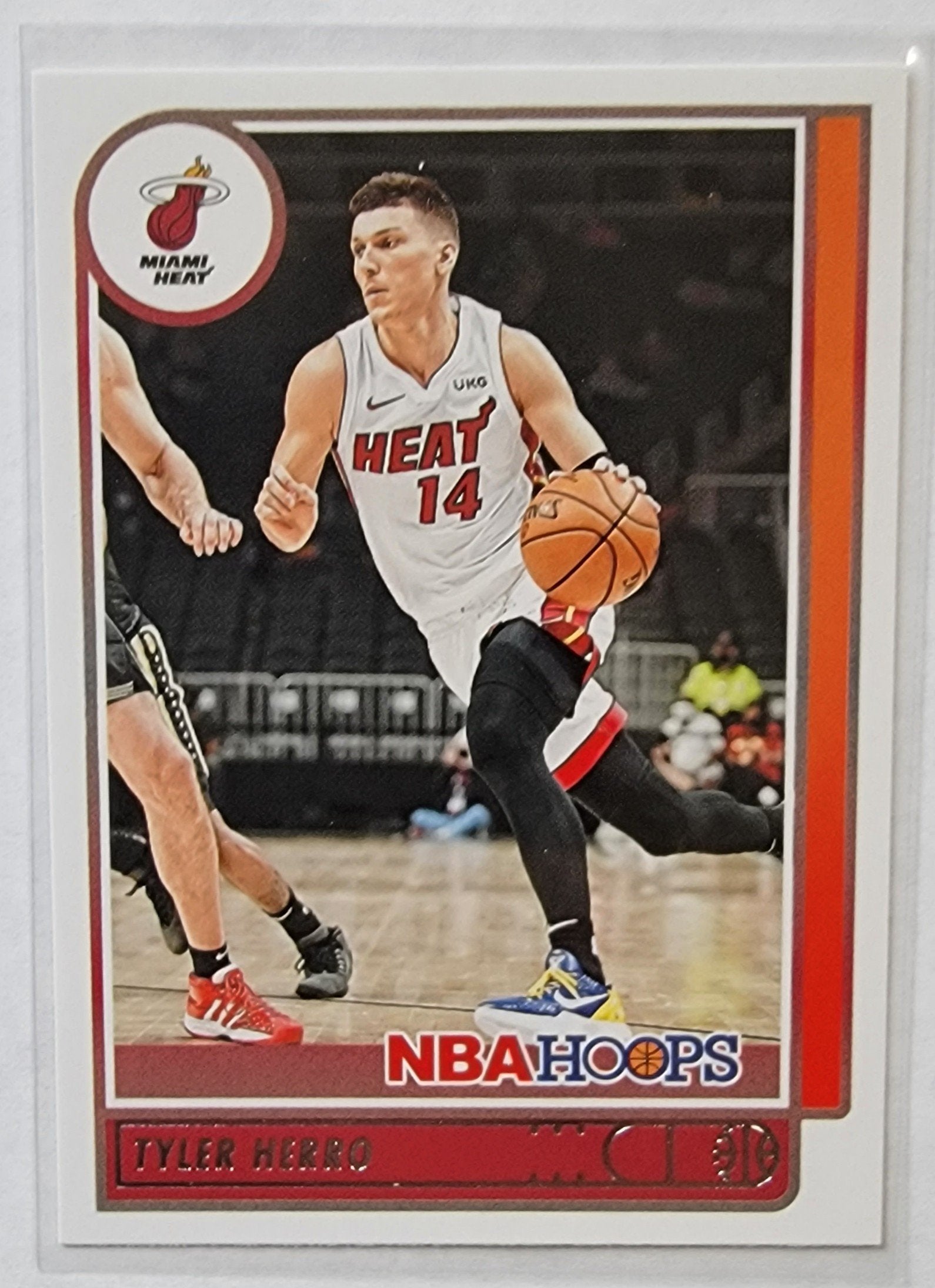 2021-22 Panini NBA Hoops Tyler Herro Basketball Card AVM1 simple Xclusive Collectibles