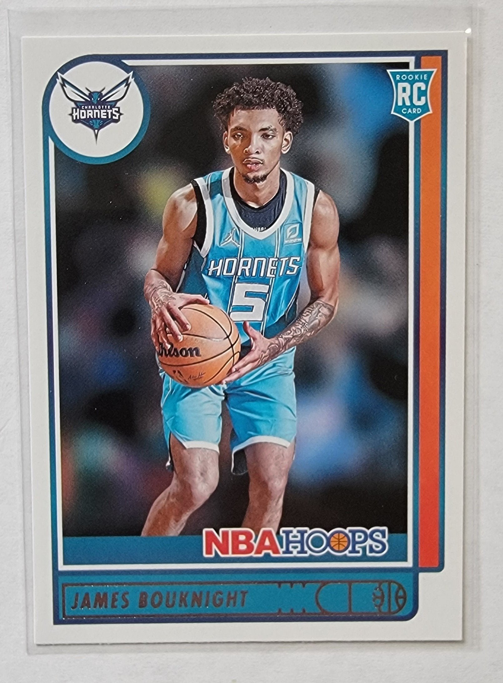 2021-22 Panini NBA Hoops James Bouknight Rookie Basketball Card AVM1 simple Xclusive Collectibles