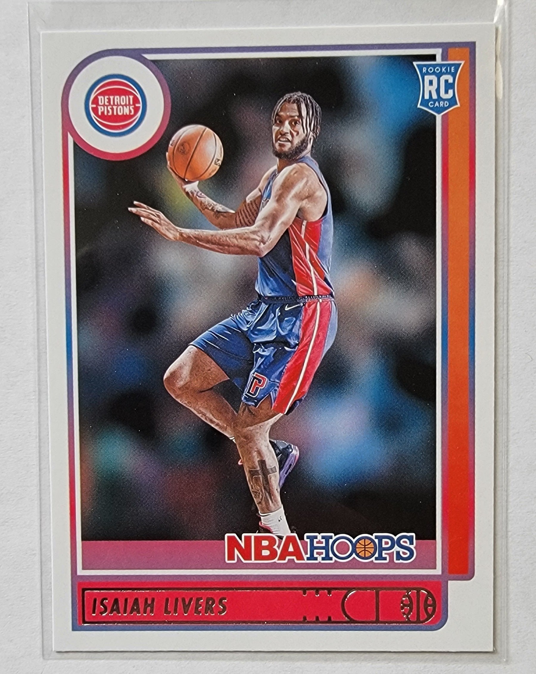 2021-22 Panini NBA Hoops Isaiah Livers Rookie Basketball Card AVM1 simple Xclusive Collectibles