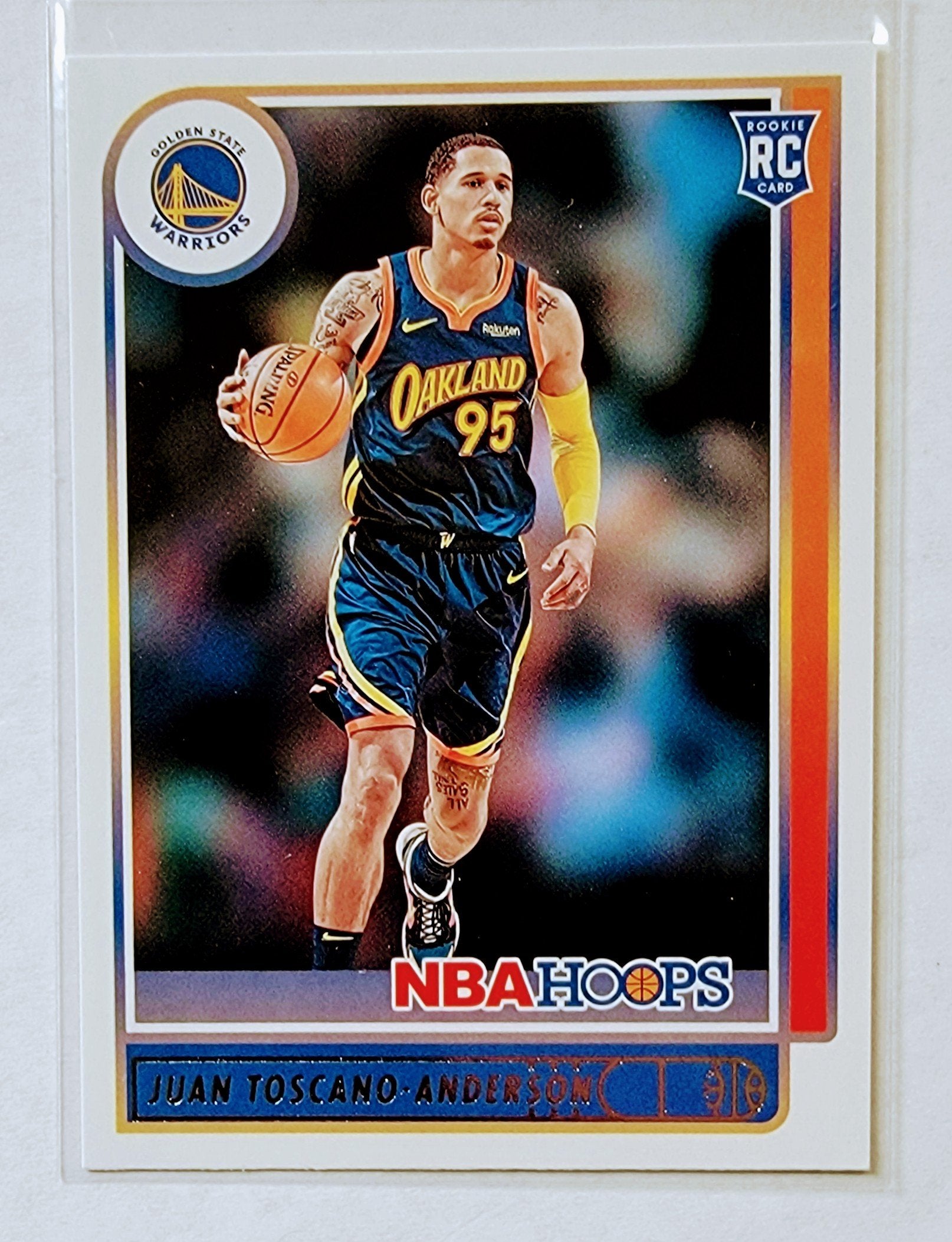 2021-22 Panini NBA Hoops Juan Toscano-Anderson Basketball Card AVM1 simple Xclusive Collectibles   