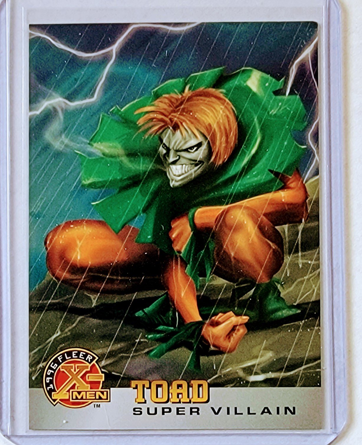 1996 Fleer X-Men Toad Super Villain Marvel Trading Card VG AVM1 simple Xclusive Collectibles