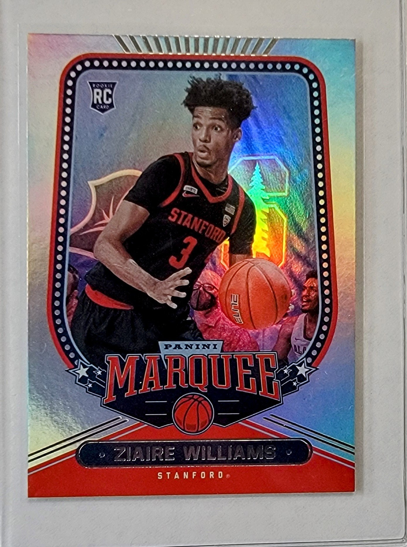 2021 Panini Chronicles Draft Picks Zaire Williams Marquee Rookie Refractor Basketball Card AVM1 simple Xclusive Collectibles