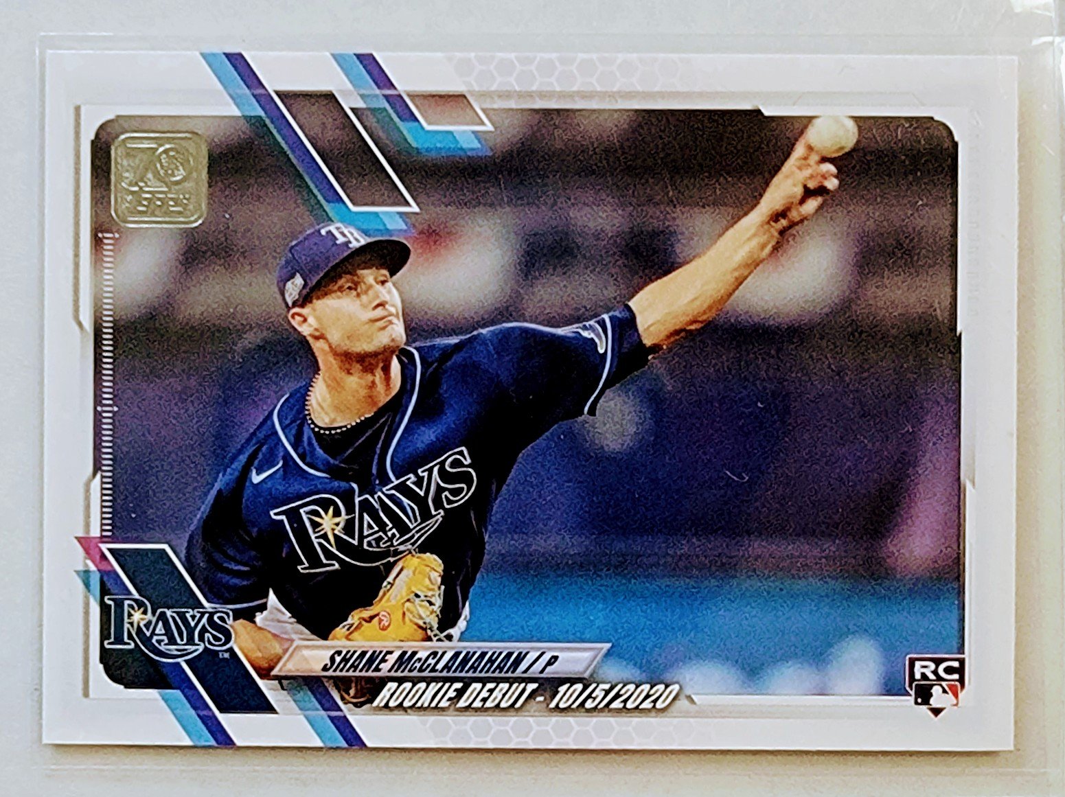2021 Topps Update Shane McClanahan Rookie Debuts Baseball Card AVM1 simple Xclusive Collectibles