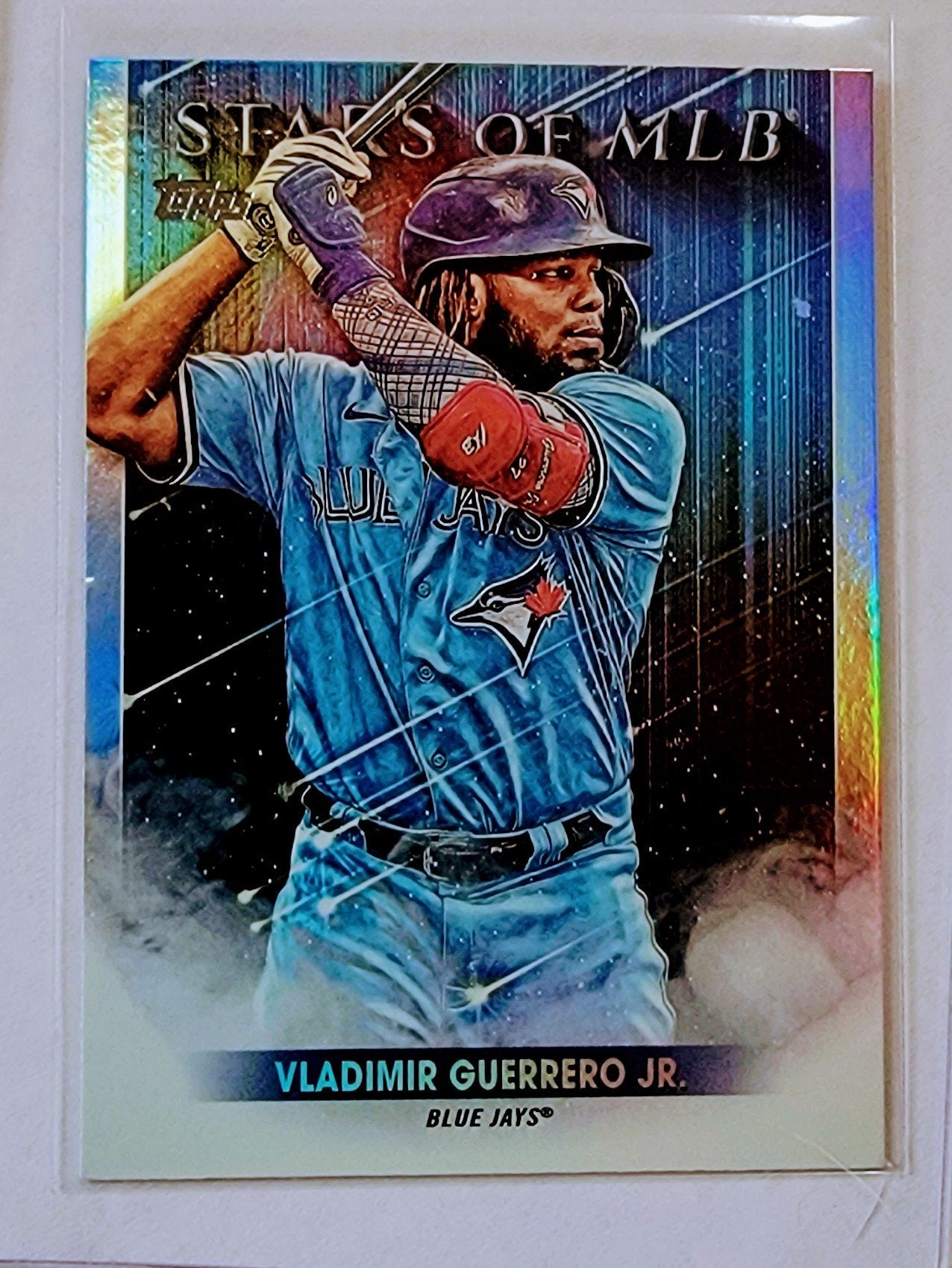 2022 Topps Vladimir Guerrero Jr Stars of the MLB Baseball Card AVM1 simple Xclusive Collectibles   