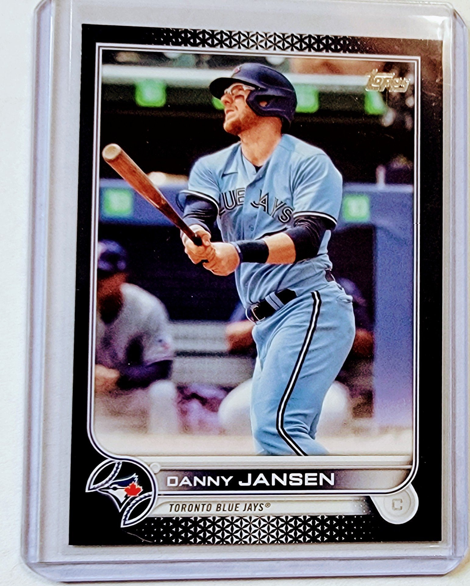 2022 Topps Danny Jansen Black Border Baseball Card simple Xclusive Collectibles