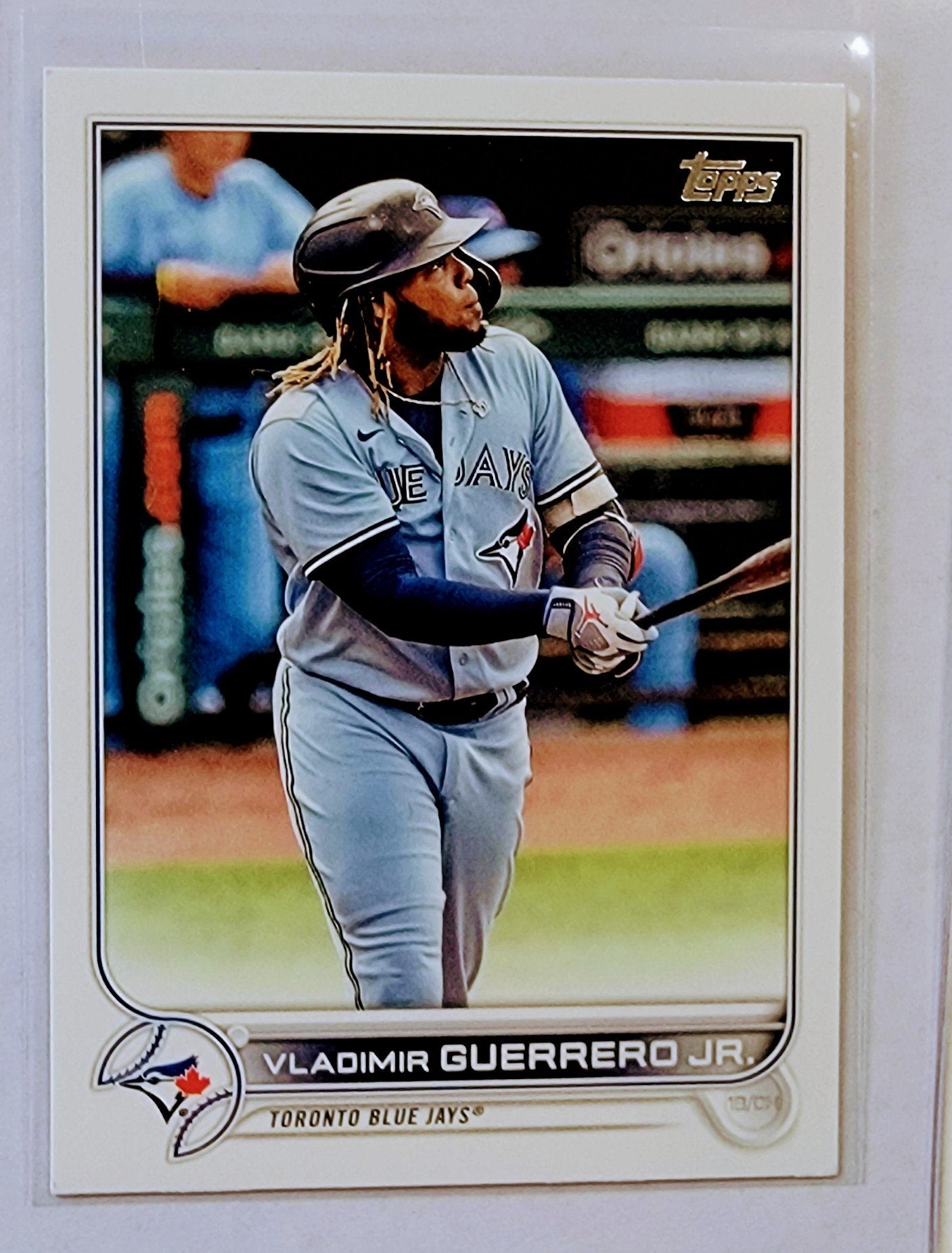 2022 Topps Vladimir Guerrero Jr Baseball Card AVM1 simple Xclusive Collectibles