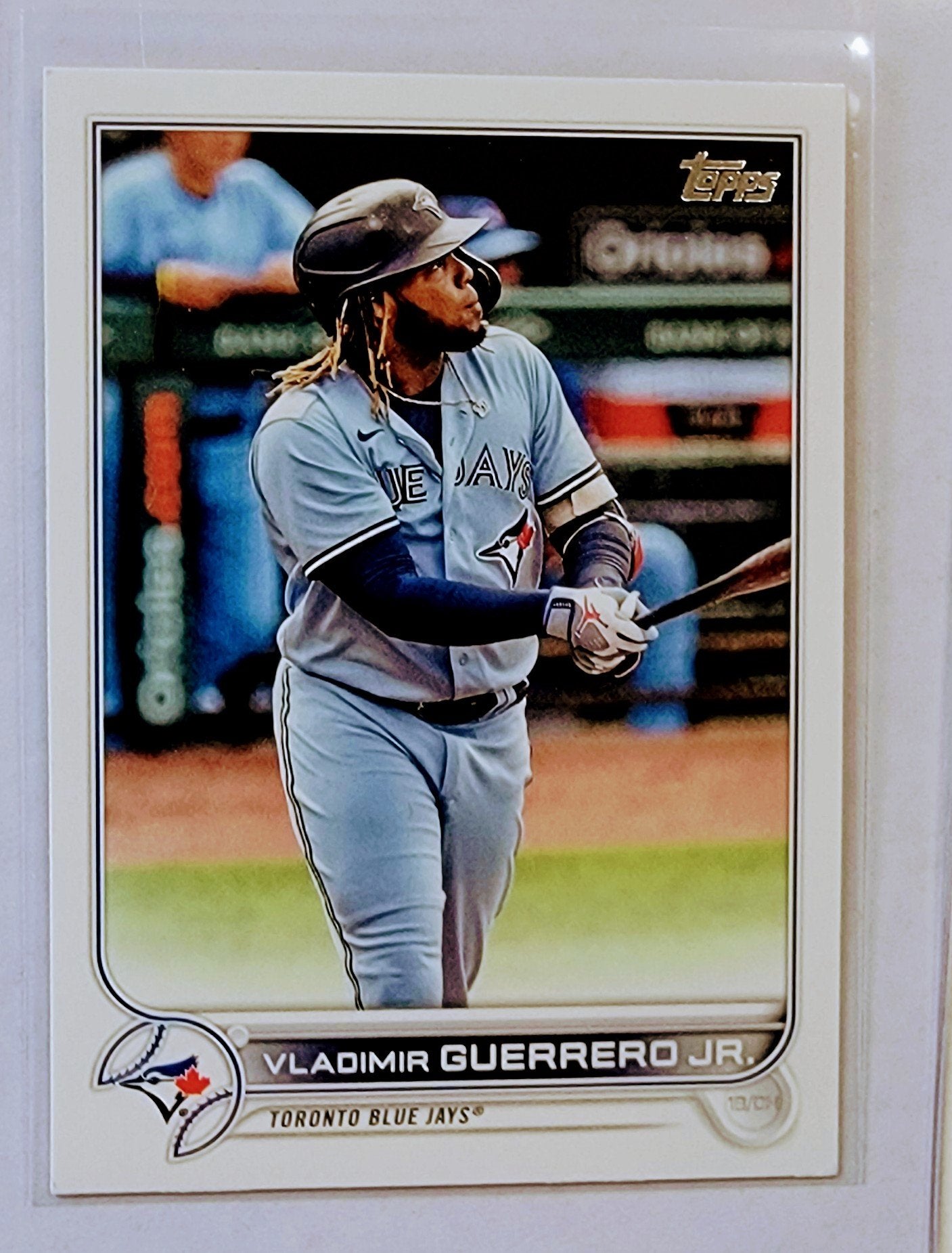 2022 Topps Vladimir Guerrero Jr Baseball Card AVM1 simple Xclusive Collectibles   