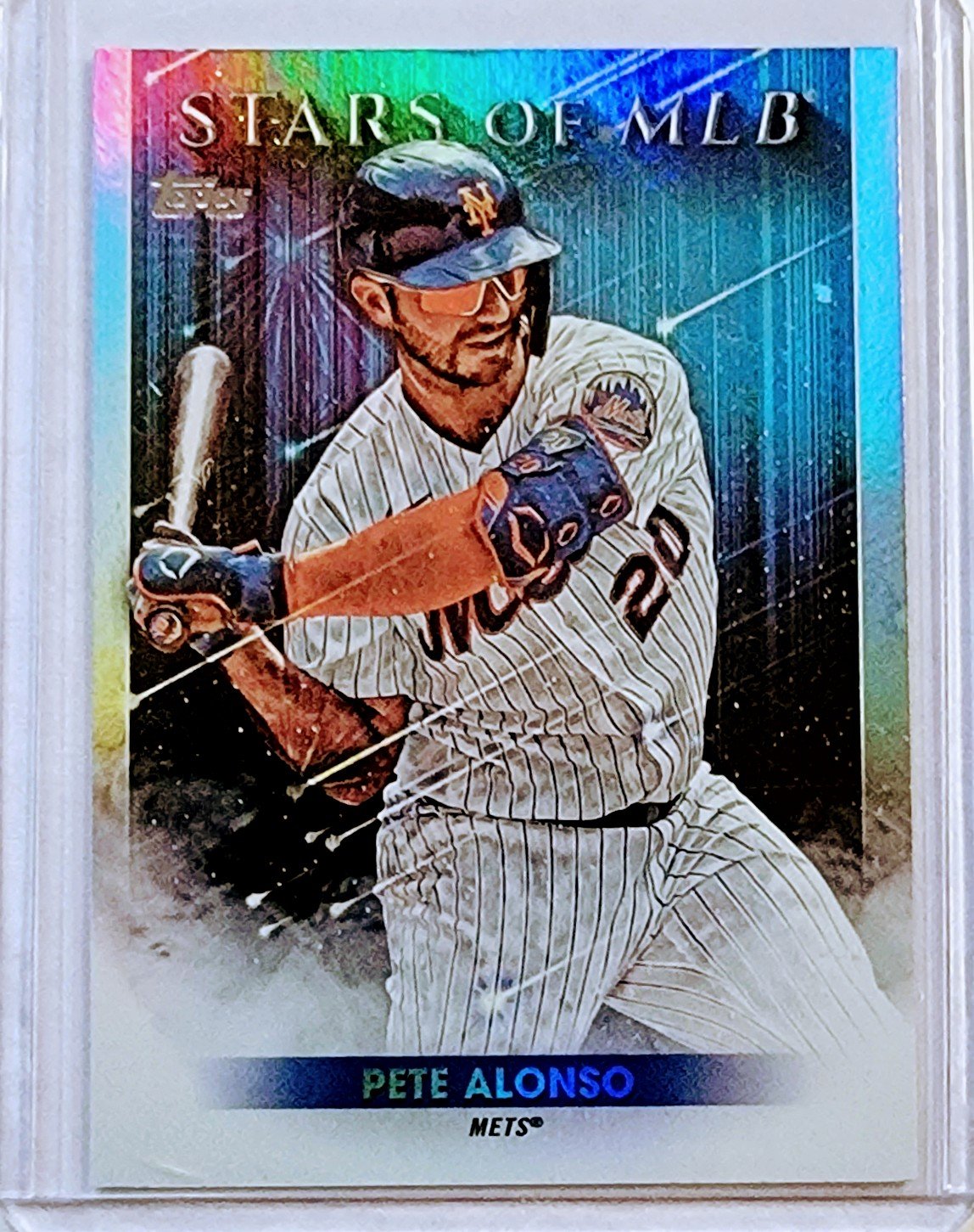2022 Topps Pete Alonso Stars of the MLB Foil Insert Baseball Card AVM1 simple Xclusive Collectibles   