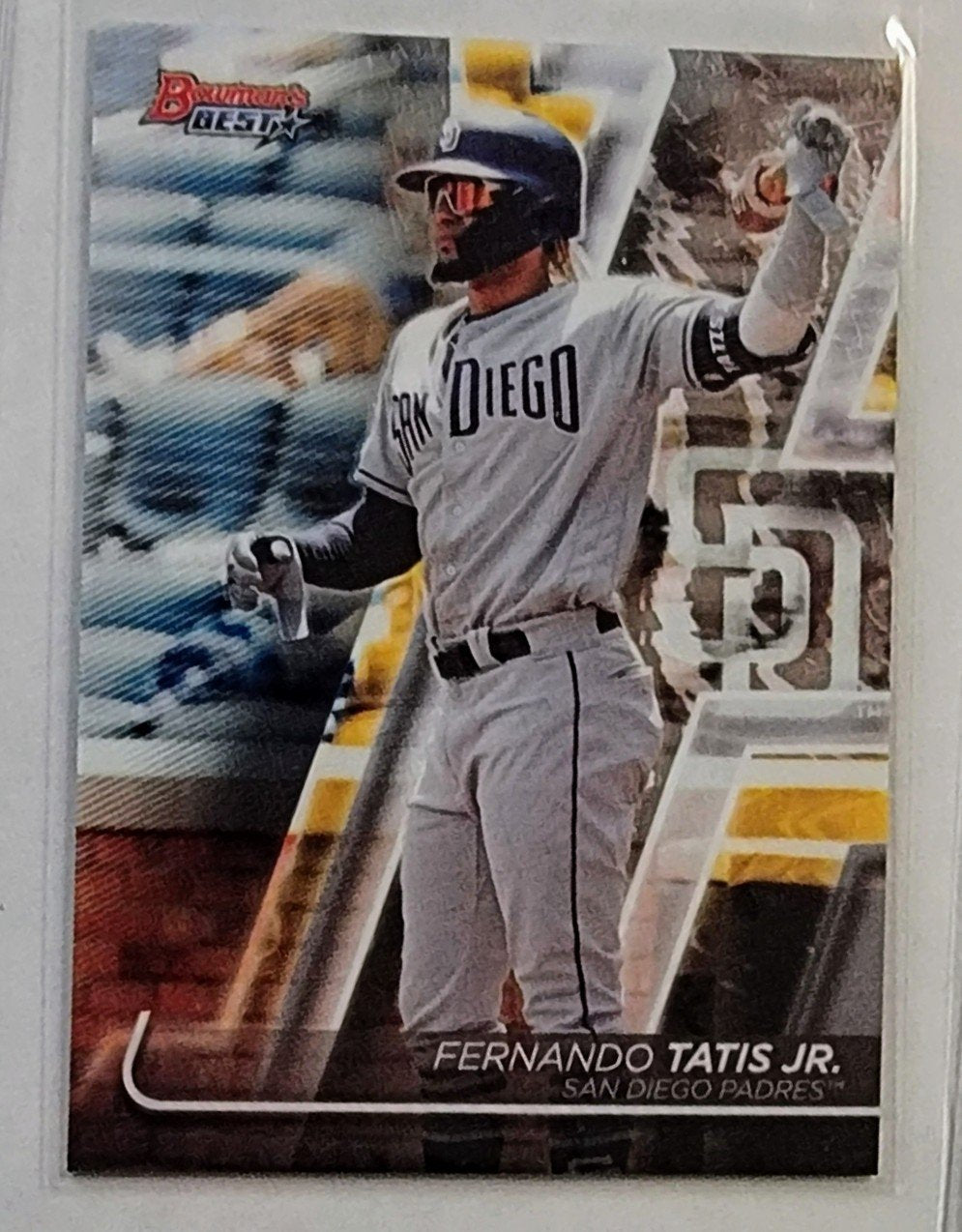 2020 Bowmans Best Fernando Tatis Jr Baseball Card AVM1 simple Xclusive Collectibles