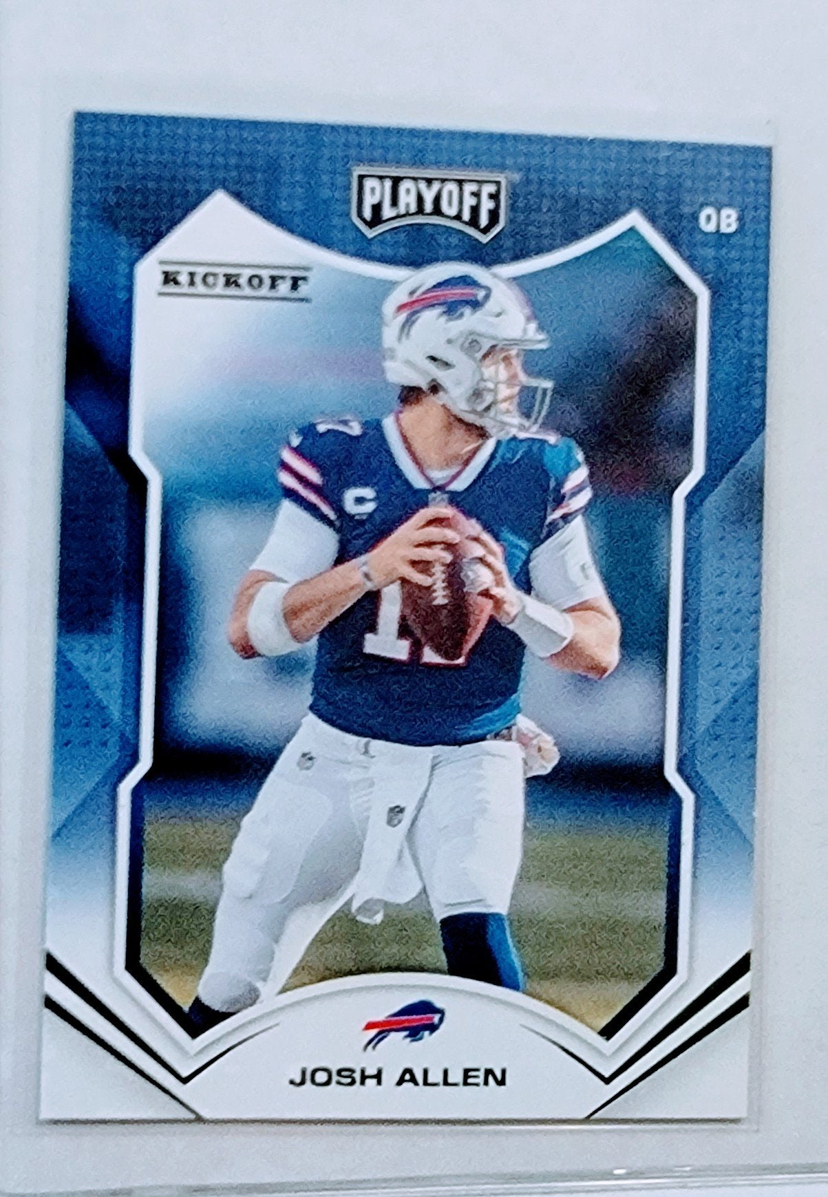 2021 Panini Playoff Josh Allen Kickoff Insert Rookie Football Card AVM1 simple Xclusive Collectibles   
