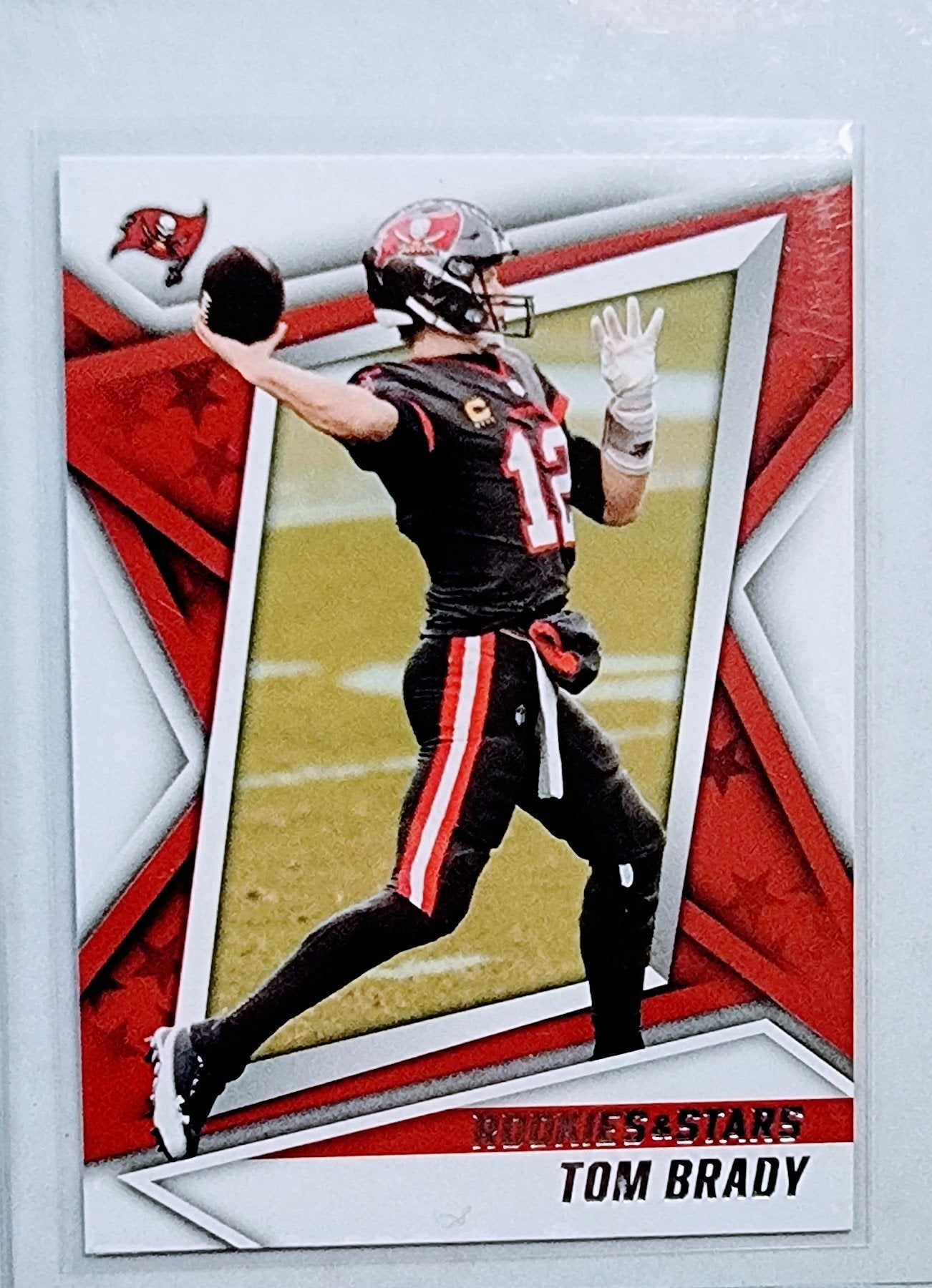 2021 Panini Rookies and Stars Tom Brady Football Card AVM1 simple Xclusive Collectibles