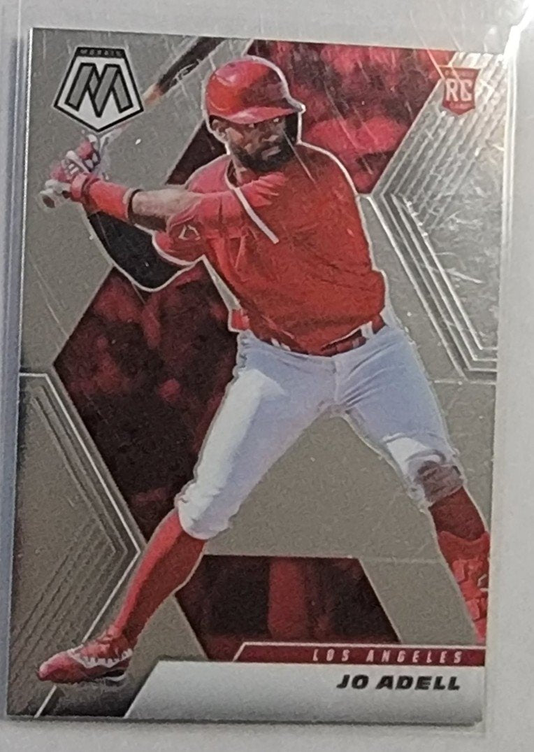 2021 Panini Mosaic Joe Adell Rookie Baseball Card AVM1 simple Xclusive Collectibles