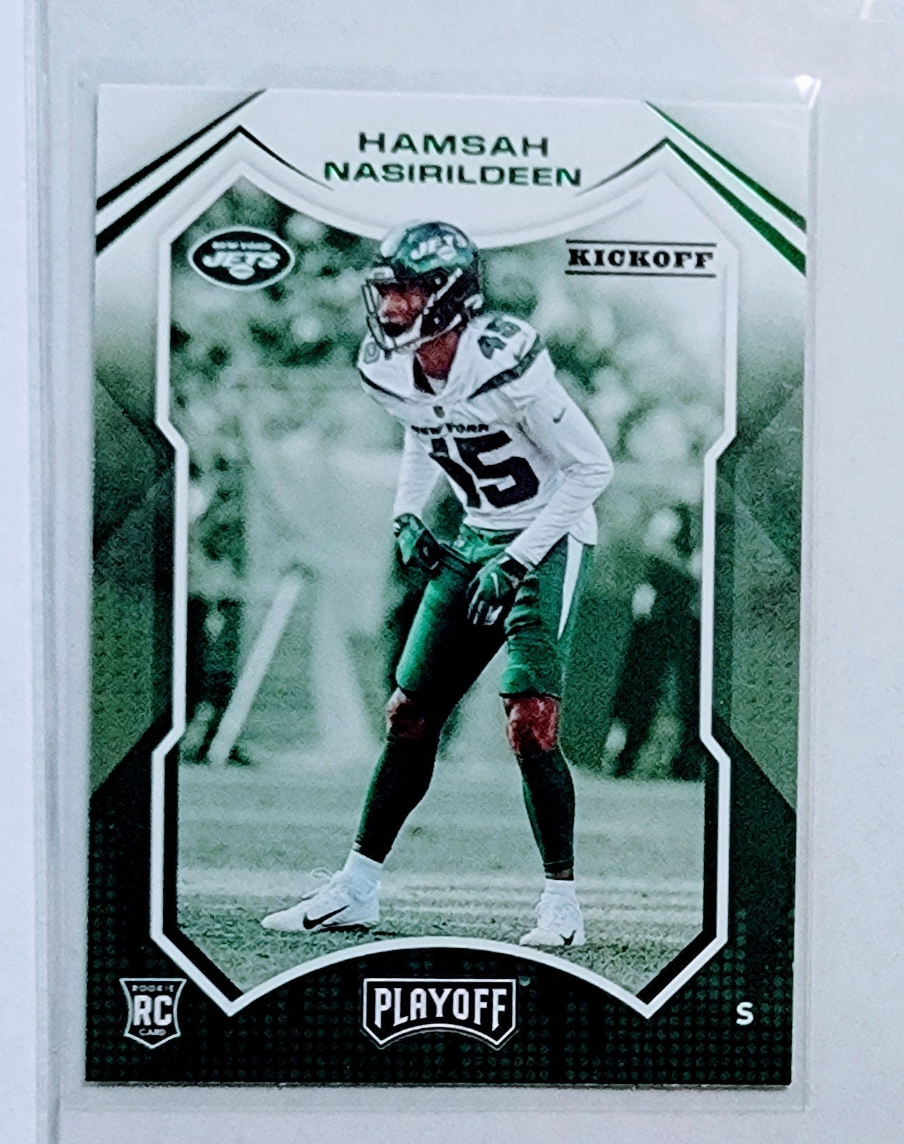 2021 Panini Playoffs Hamsah Nasirildeen Kickoff Insert Rookie Rookie Football Card AVM1 simple Xclusive Collectibles   