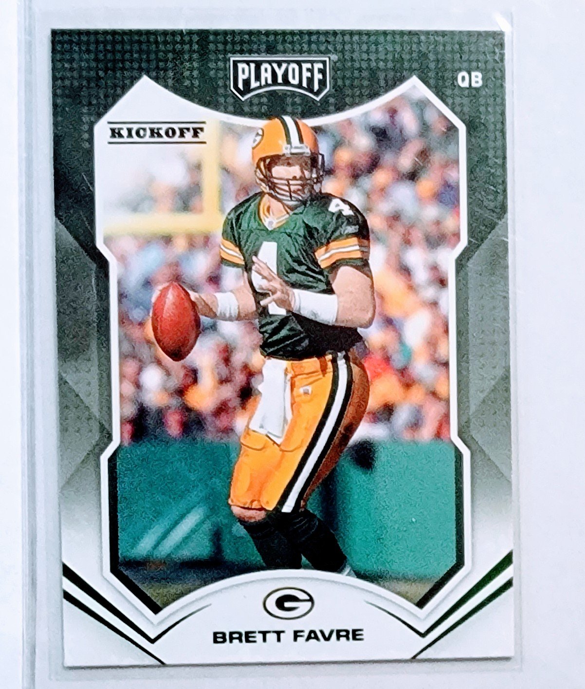 2021 Panini Playoffs Brett Favre Kickoff Insert Football Card AVM1 simple Xclusive Collectibles
