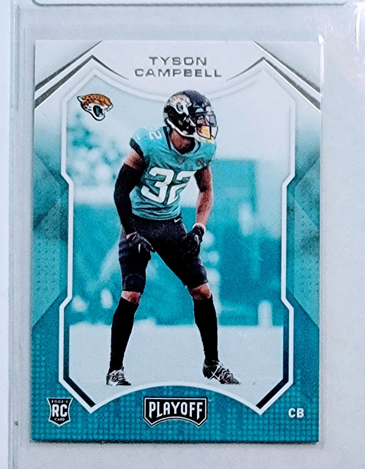2021 Panini Rookies and Stars Tyson Campbell Rookie Football Card AVM1 simple Xclusive Collectibles