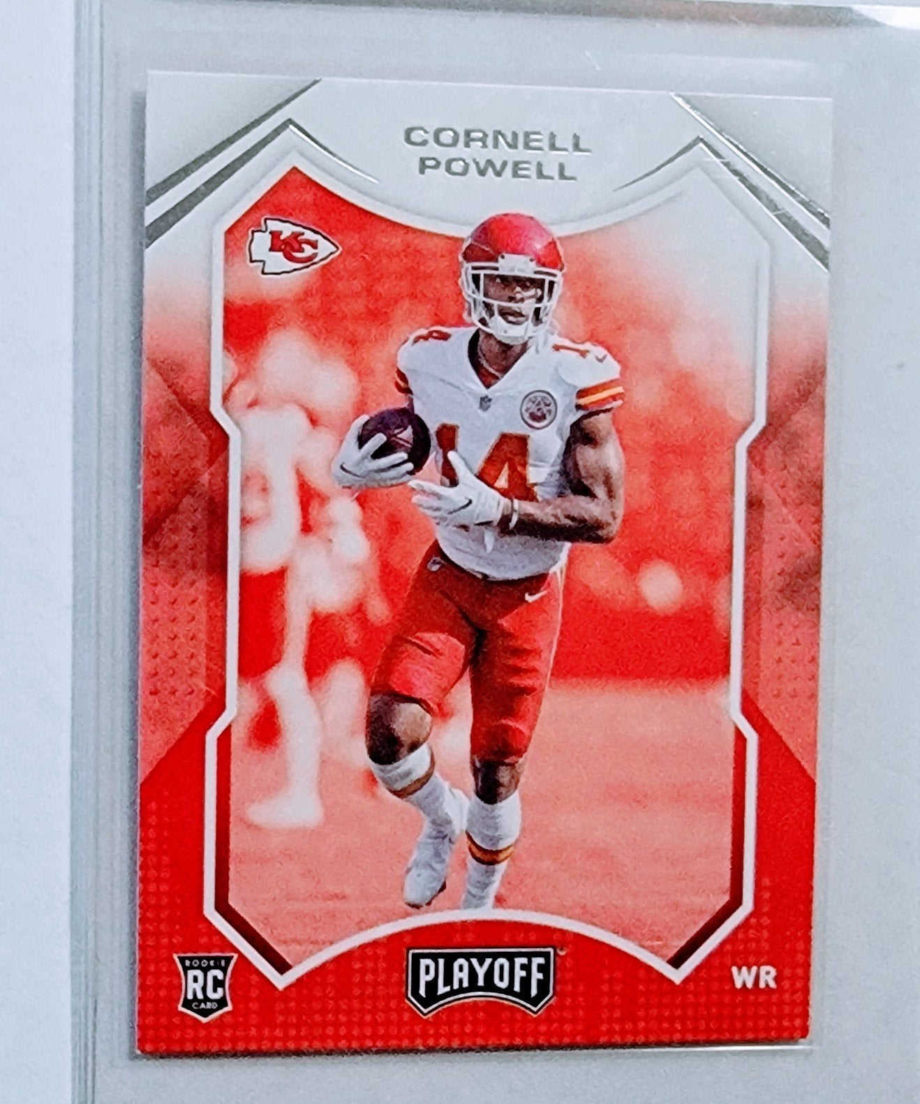 2021 Panini Playoffs Cornell Powell Rookie Football Card AVM1 simple Xclusive Collectibles