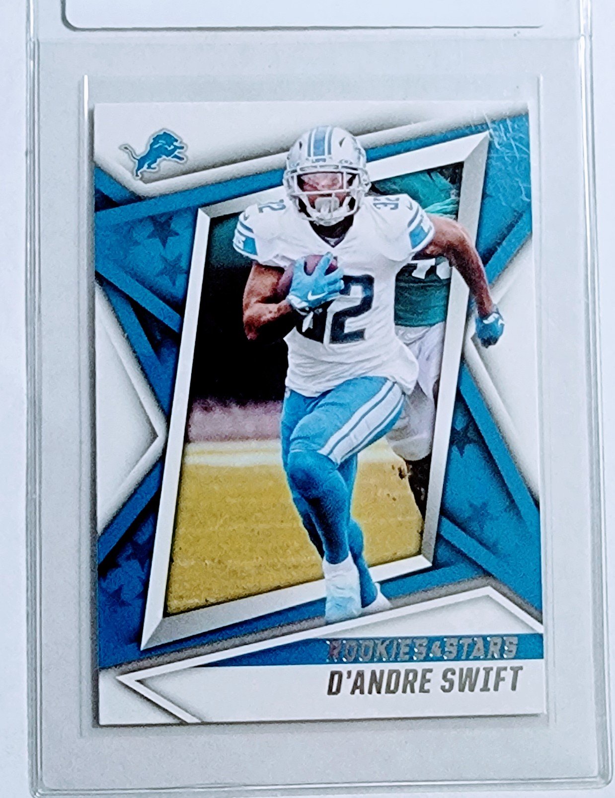2021 Panini Rookies and Stars D'Andre Swift Football Card AVM1 simple Xclusive Collectibles