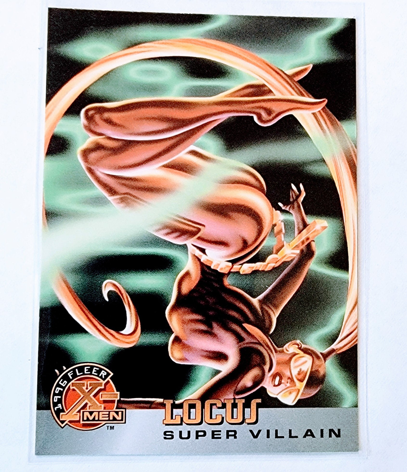 1996 Fleer X-Men Locus Super Villain Marvel Trading Card MCSC1 simple Xclusive Collectibles