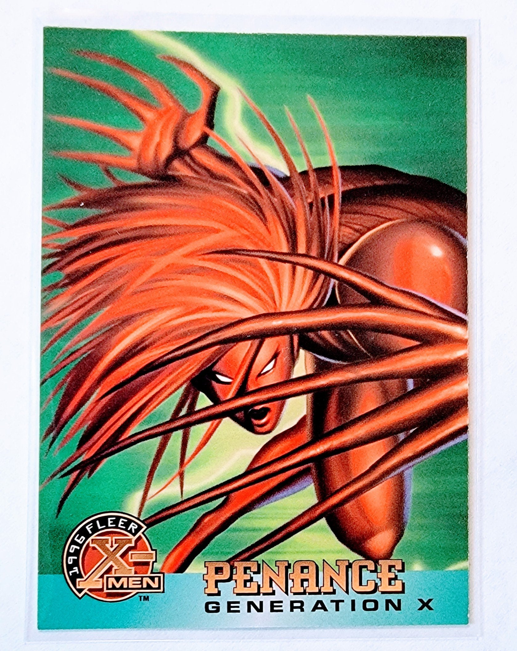 1996 Fleer X-Men Penance Generation X Marvel Trading Card MCSC1 simple Xclusive Collectibles
