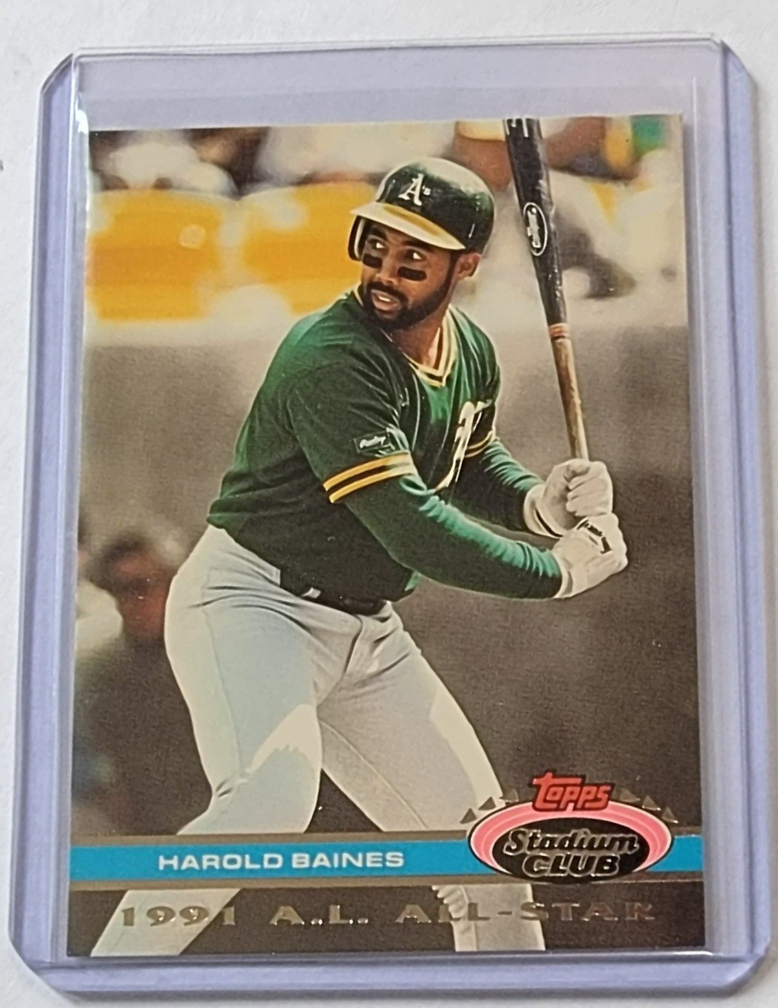 1992 Topps Stadium Club Dome Harold Baines 1991 All Star MLB Baseball Trading Card TPTV simple Xclusive Collectibles
