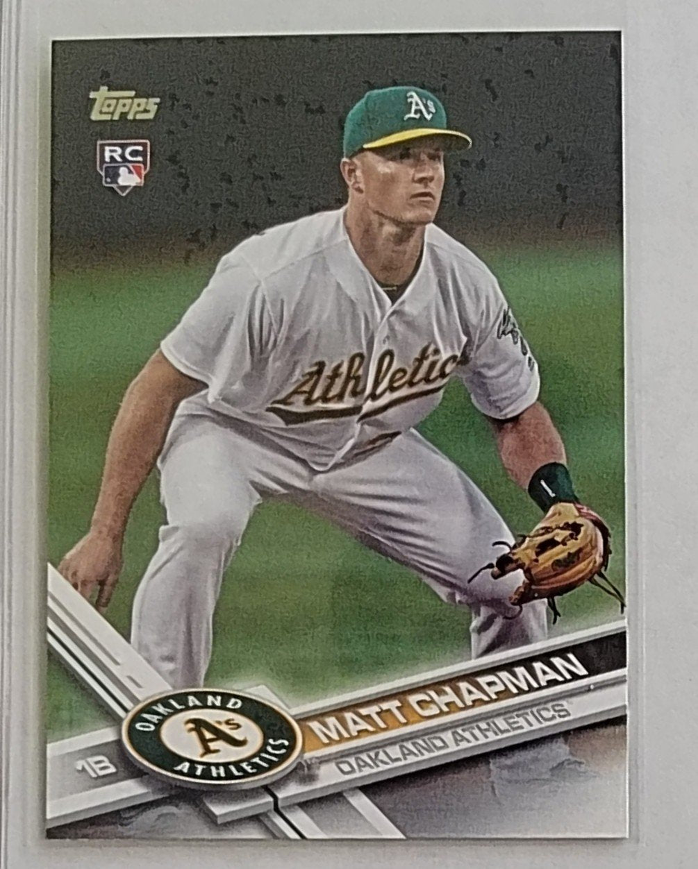 2017 Topps Matt Chapman Rookie Baseball Card TPTV simple Xclusive Collectibles