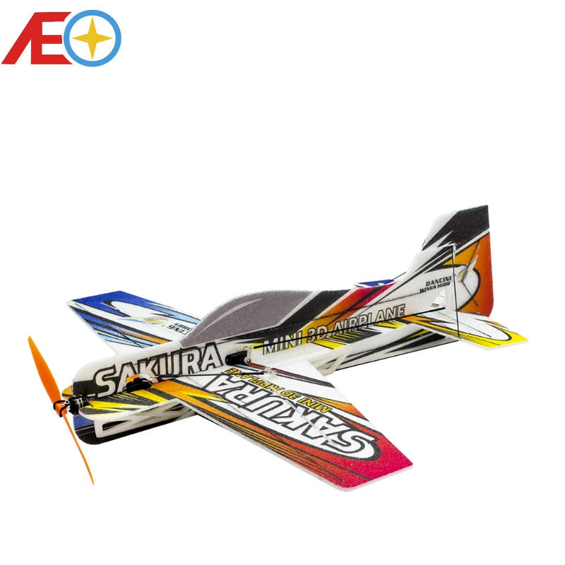 New EPP Foam Micro 3D Indoor Airplane SAKURA Light RC plane KIT (UNASSEMBLED) - Xclusive Collectibles