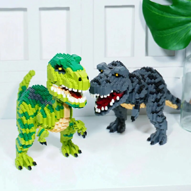 Jurassic Park Inspired Dinosaur Brick Model Playsets