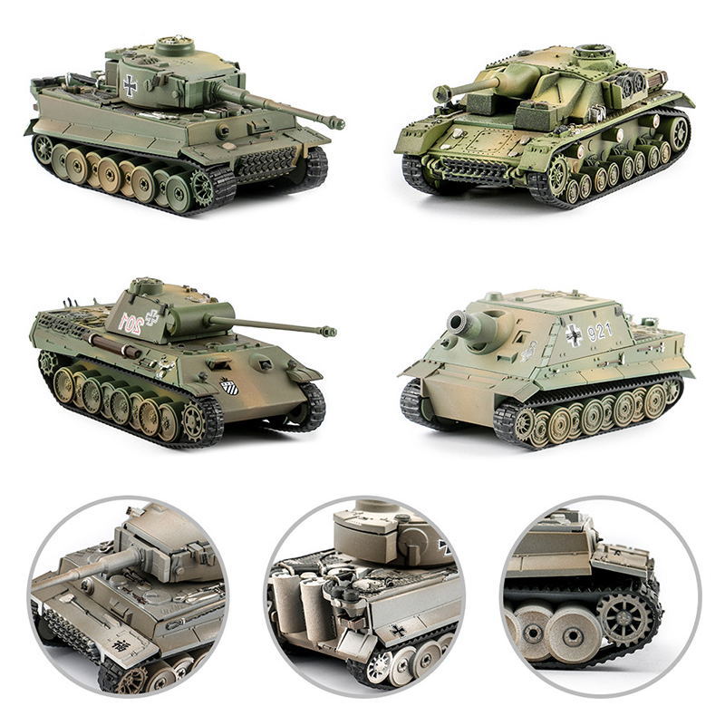 1/72 4D SdKfz 251/1 Stuka Zu Fuss Model Building Military Model Assembly Tiger Tank Educational Puzzle Toys Collection Gifts