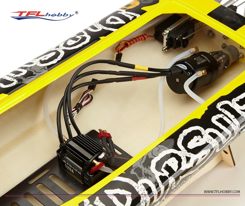 TFL BE1106 Fiberglass RC Boat with High-Speed Motor Options