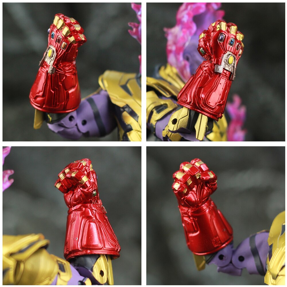 ZD Toys Marvel Avenger 4 Endgame 8" Thanos 2019 Movie 20cm Action Figure Infinity Gauntlet Legends Original Doll Model