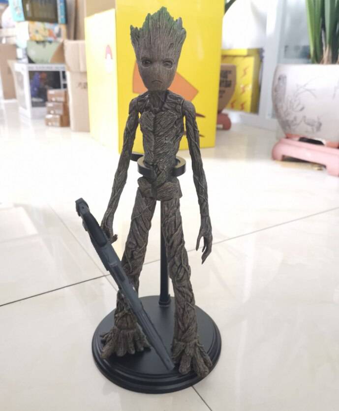 Marvel's Guardians of The Galaxy Avengers Baby Groot Moveable Action Figure